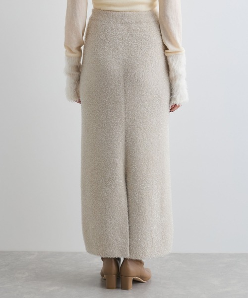 VIS（ビス） スカート 「セットアップ対応」ラメシャギーニット