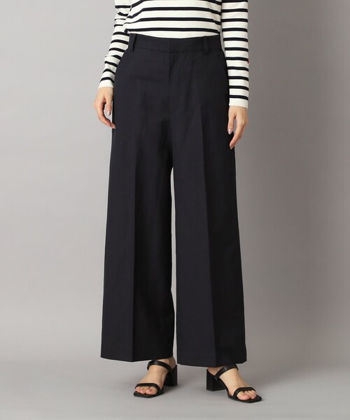 DRESSTERIOR（ドレステリア） パンツ 「美シルエット／洗える」リネン