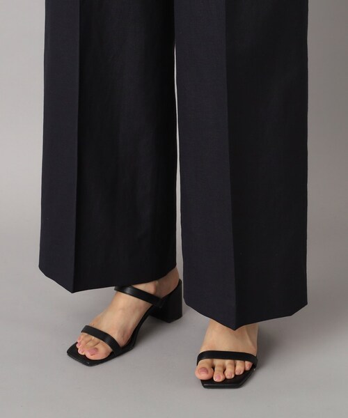 DRESSTERIOR（ドレステリア） パンツ 「美シルエット／洗える」リネン