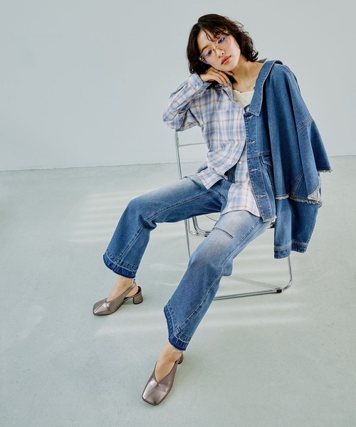 LEPSIM（レプシィム） ジーンズ デニム デニムパンツ フレアデニム