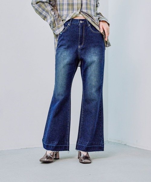 トナー専用アイテム 青 専用4 LEPSIM（レプシィム） ジーンズ デニム デニムパンツ フレアデニム