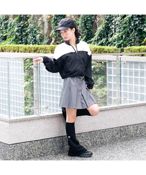 algy レッグウォーマー ロゴシシュウレッグカバー キッズ 子供