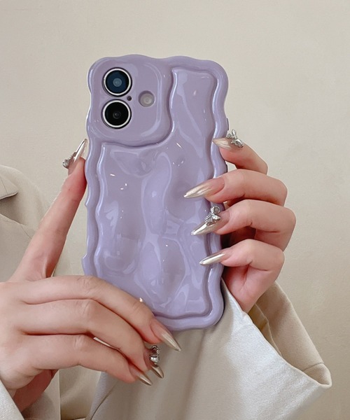 VIBGYOR Women スマホケース 「urge select」メタル ウェーブ