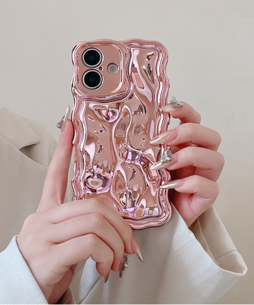 VIBGYOR Women スマホケース 「urge select」メタル ウェーブ