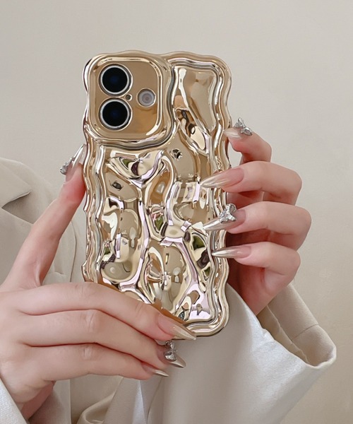 VIBGYOR Women スマホケース 「urge select」メタル ウェーブ