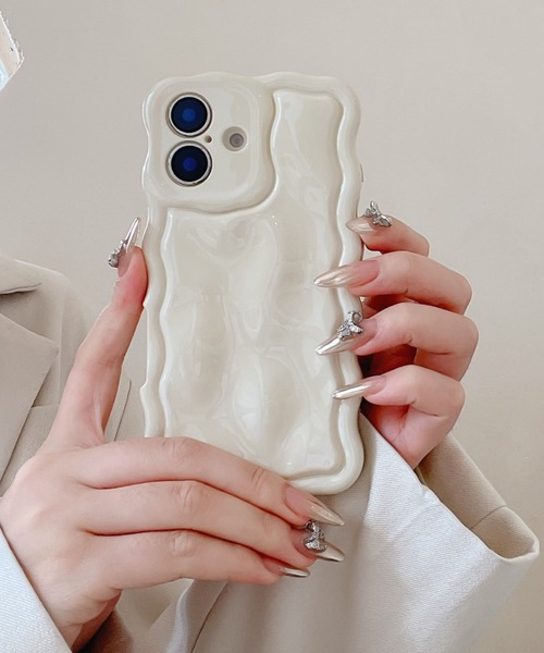 VIBGYOR Women スマホケース 「urge select」メタル ウェーブ