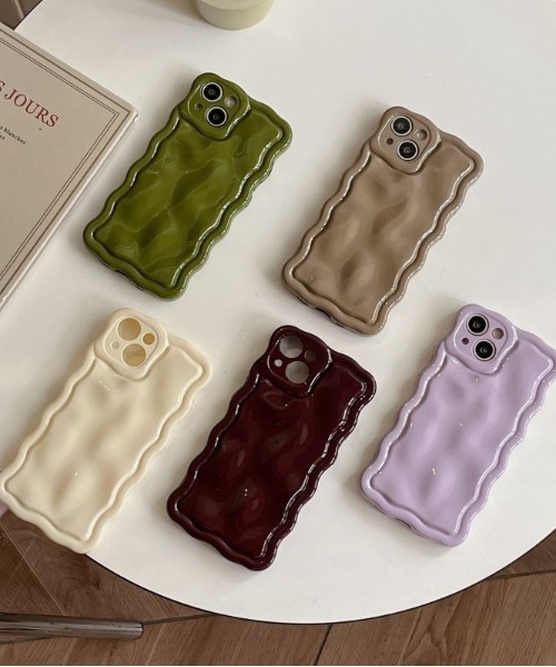 VIBGYOR Women スマホケース 「urge select」メタル ウェーブ