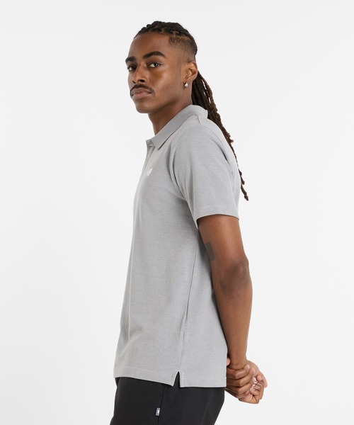 New Balance ポロシャツ ピケポロシャツ メンズ : ZOZOTOWN