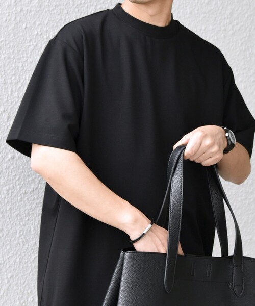 SHIPS: ハイゲージ クルーネック ポンチ Tシャツ SHIPS tシャツ SHIPS: ハイゲージ クルーネック ポンチ Tシャツ