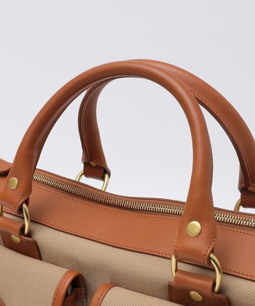 グルカ　レザー ビジネスバッグ ブラウン　No.34 GHURKA EXPEDITER No.34 Leather Attache Case バッグ