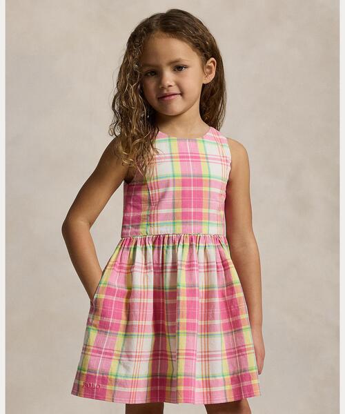 Polo Ralph Lauren Childrenswear ワンピース チェック コットン