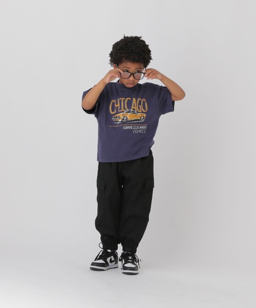 GLOBAL WORK（グローバルワーク） tシャツ ヘビロッTEEBOYS半袖/T