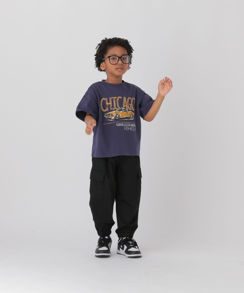 GLOBAL WORK（グローバルワーク） tシャツ ヘビロッTEEBOYS半袖/T