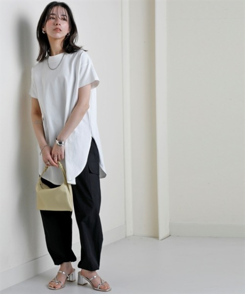 ニッセン（nissen） カーゴパンツ 軽くてやわらか綿ナイロンカーゴ