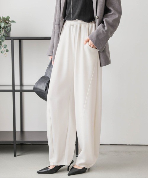 パンツ パネルラインカーブパンツ レディース : ZOZOTOWN Yahoo!店