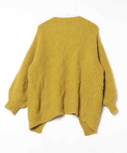 「SENSE OF PLACE by URBAN RESEARCH」 ニットカーディガン FREE イエロー レディース_画像2