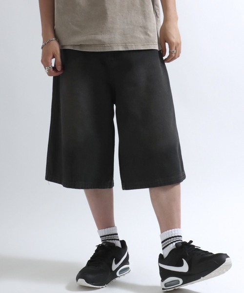 NECOYEP デニムハーフパンツ ルーズフィットジーンズ ショーツ Dickies ジーンズ 「Dickies」 13 デニム ワークショーツ ルーズ