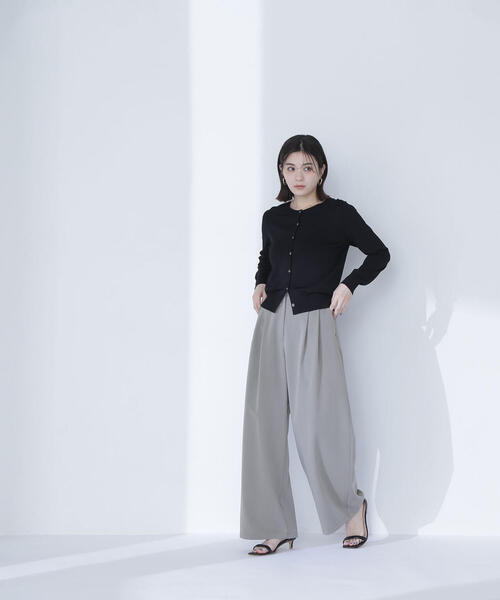 NATURAL BEAUTY BASIC カーディガン レーヨンナイロン