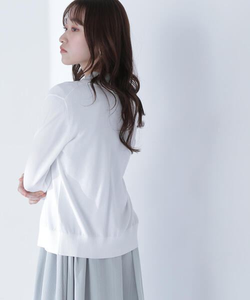 NATURAL BEAUTY BASIC カーディガン レーヨンナイロン
