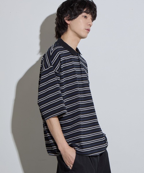 SLICK（スリック） tシャツ 「SLICK/スリック」Multi Border