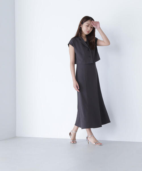 NATURAL BEAUTY BASIC ワンピース ショートジャケット