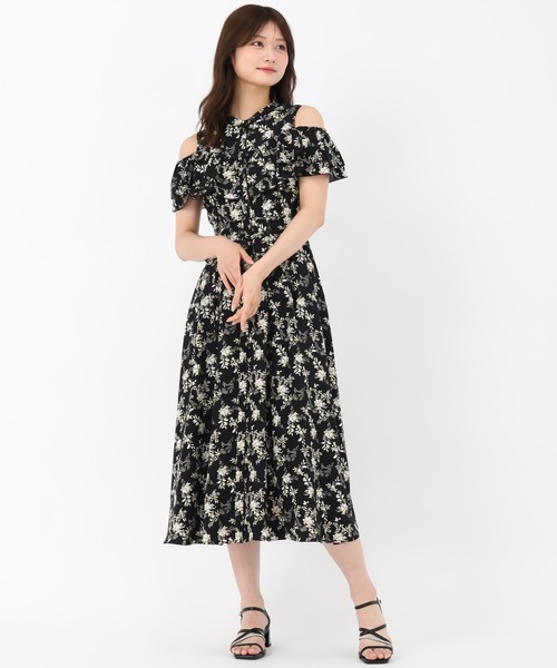 MISCH MASCH ワンピース 2025春夏新作 オープンショルダー