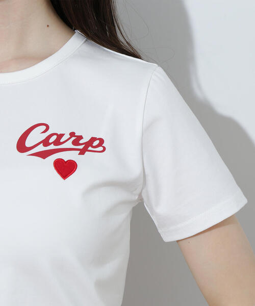 tシャツ カーブロゴＴシャツ レディース カーブロゴTシャツ（Tシャツ/カットソー）｜LIPSERVICE（リップ