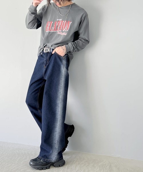 [Java] обработка Denim брюки MEDIUM черный женский 