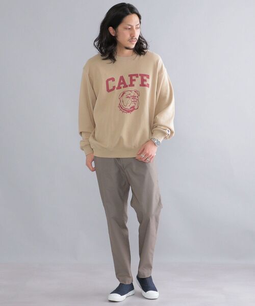 RUSSELL ATHLETIC 'HIGH COTTON' CAP SHOULDER SWEATSHIRT