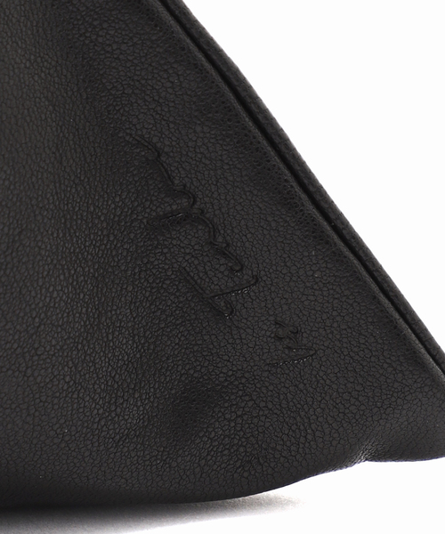 プラージュles Tendre leather clutch バッグ 黒 plage ショルダーバッグ バッグ 「WEB限定追加」les Tendre