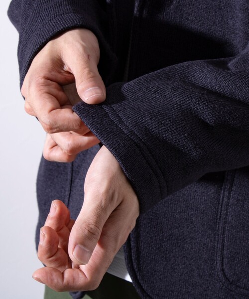 「GLOSTER」 テーラードジャケット S ネイビー メンズ_画像9