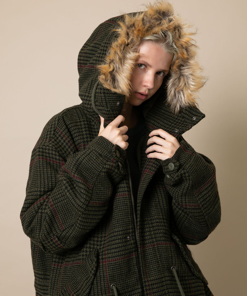 AIVER（アイバー） モッズコート MEDIUM カーキ メンズ : ZOZOTOWN