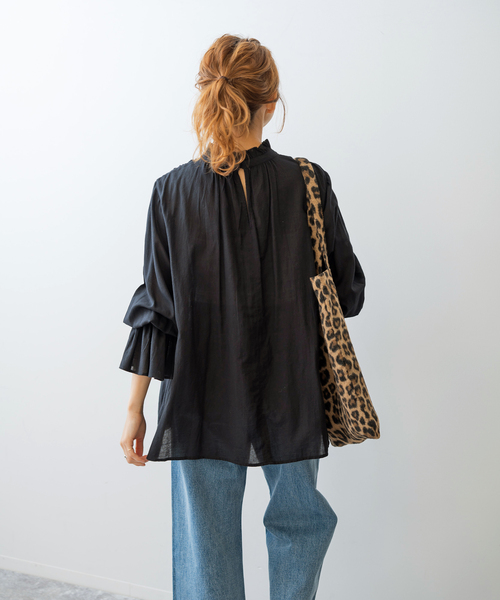「Spick & Span」 長袖シャツ FREE オレンジ レディース Spick＆Span 「Spick & Span」 長袖チュニック FREE オレンジ