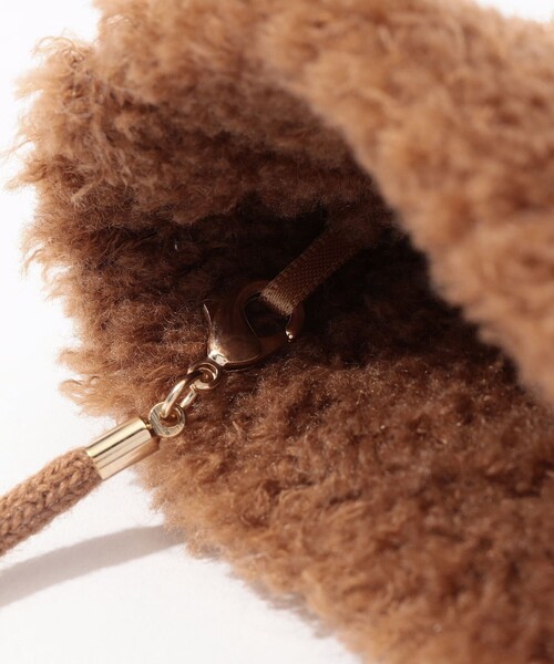 「MACPHEE」 手袋 S グレー レディース_画像8