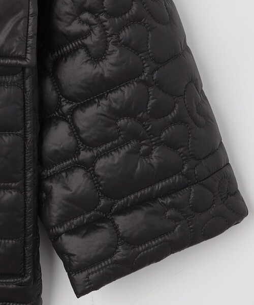 ブルゾン アウター GANNI/ガニー Shiny Quilt Midi Jacket / W0343 / シャイニーキルトミディジャケットの画像