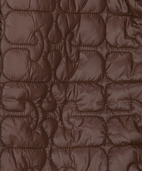 ブルゾン アウター GANNI/ガニー Shiny Quilt Midi Jacket / W0343 / シャイニーキルトミディジャケットの画像