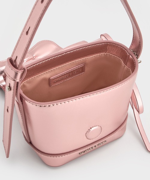 CHARLES ＆ KEITH ハンドバッグ Kadee ケーディー ルーシュ