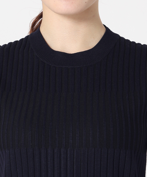 NOBLE（ノーブル） ワンピース 「WEB限定追加」「洗える」ランダムリブ