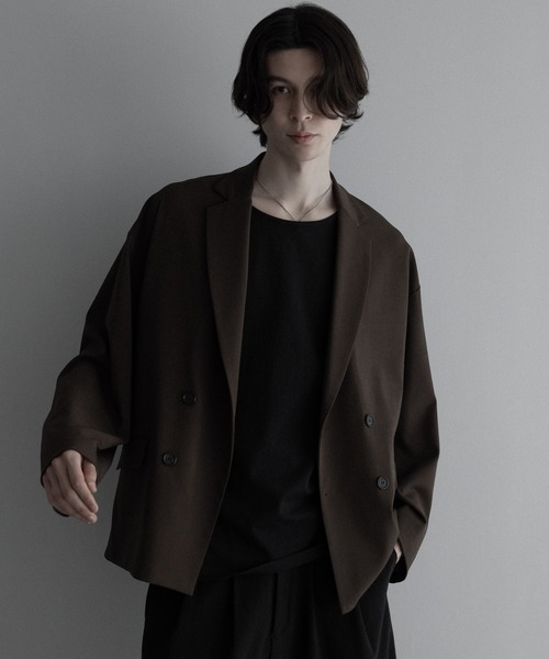 remer 「remer」 テーラードジャケット SMALL ブラック メンズ