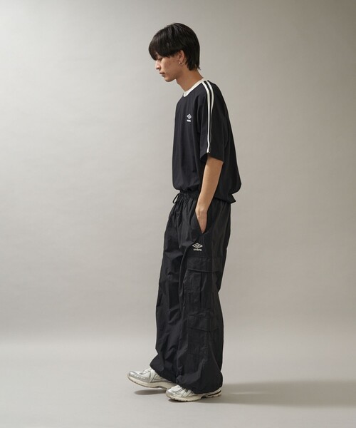 「UMBRO」 半袖Tシャツ LARGE ブラック メンズ