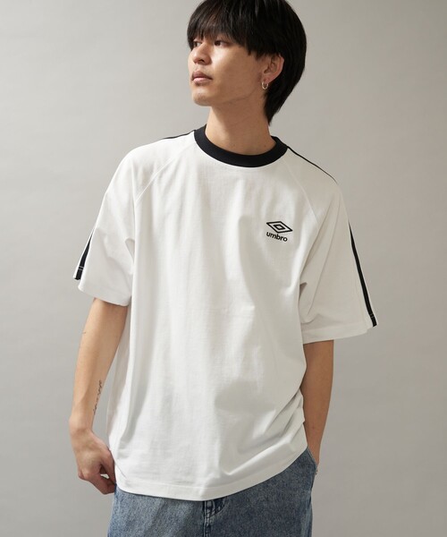 「UMBRO」 半袖Tシャツ LARGE ブラック メンズ