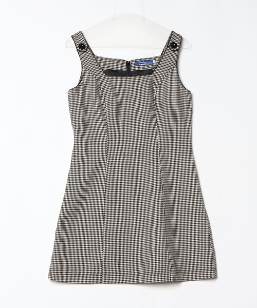 BURBERRY ノースリーブ チェック柄 ワンピース 38 BURBERRY BLUE LABEL 「BURBERRY LABEL」 チェック柄