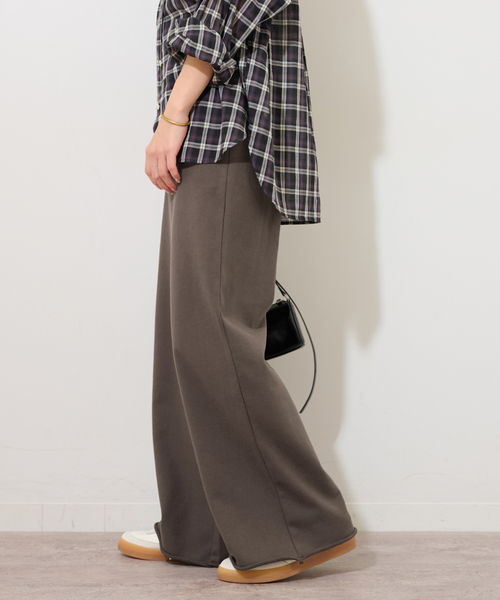 ジャーナルスタンダードスエットワイドパンツ 予約》OE裏毛ワイドパンツ（スウェットパンツ）｜JOURNAL
