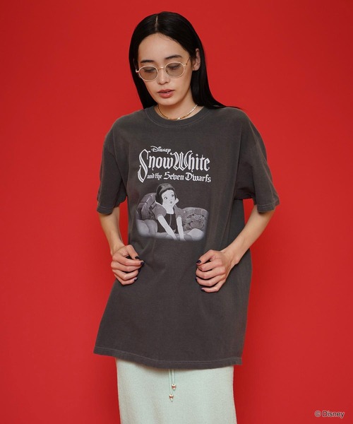 DISPATCHER NO.8 tシャツ 白雪姫/オーバーサイズTシャツ レディース
