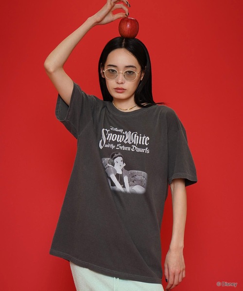 DISPATCHER NO.8 tシャツ 白雪姫/オーバーサイズTシャツ レディース