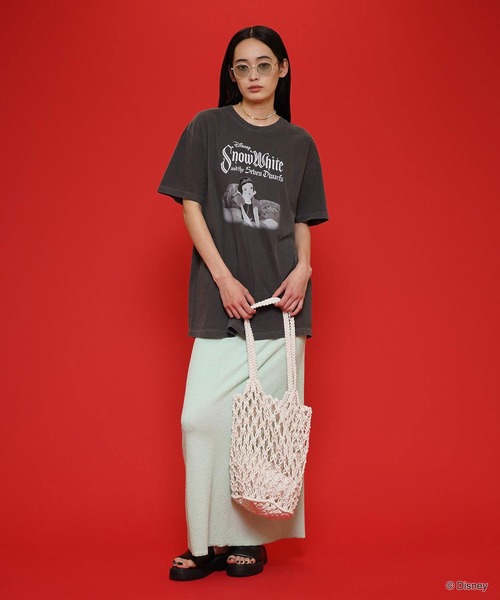 DISPATCHER NO.8 tシャツ 白雪姫/オーバーサイズTシャツ レディース