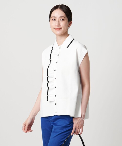 UNITED ARROWS レディースベスト、ジレ（色：ホワイト系