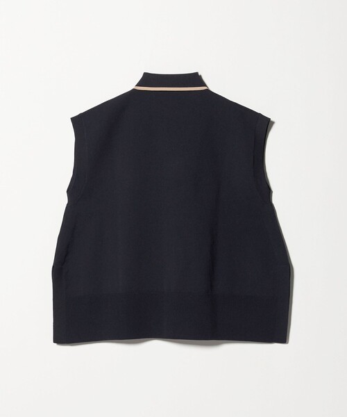 UNITED ARROWS ベスト ジレ ミニマル フリル レディース