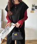 オールインワン レイヤードコーデが楽しめる!フ...の詳細画像5
