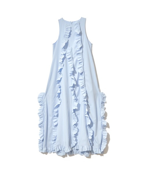 emor /ruffled wave frill dress/フリルワンピース NOTRE emor ワンピース ruffled wave frill dress : ZOZOTOWN